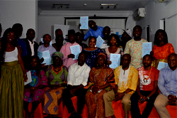 Beehive of activities marks Arterial Network end-of-year party
