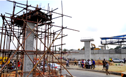 Photos: Ongoing construction of multi-faceted projects at Berger by Lagos State Government