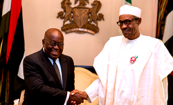 Photos: Buhari receives Ghana’s president-elect, Nana Akufo-Addo