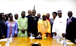 One highlight of foreign trips is the time I spend meeting the Nigerian diaspora – Buhari