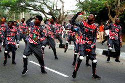 120 bikers thrill revellers at Carnival Calabar