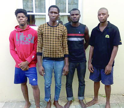 Our robbery exploits from prison– Arrested suspects