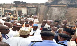 Dankwambo condoles victims of Gombe market inferno, others in multiple visits