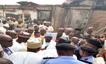 Dankwambo condoles victims of Gombe market inferno, others in multiple visits