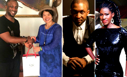 Dare Art Alade, Kunle Afolayan, Stephanie Linus  for GAC Motors’ unveiling of GS4 brand