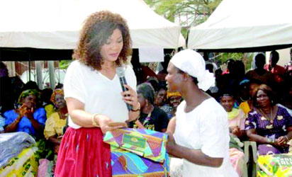 Ekweremadu’s wife reaches out to widows at Christmas