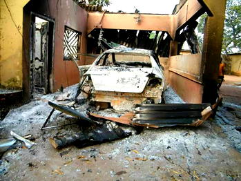Photos: How suspected herdsmen brought Goska village to ruins