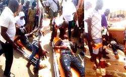 Rivers re-run election: Party supporters protest, accuse INEC of bias