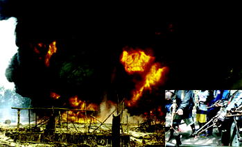 Pipeline explosion or Oil spillage: Delta community, militant group trade words