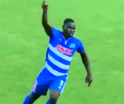 Video: Footballer allegedly scores goal with black magic