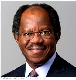 Breaking: Trump appoints Nigerian Ogunlesi member of his economic team