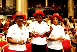 Bolanle Ambode, Sen. Oluremi Tinubu at Musical Youth fiesta 2016