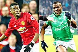 Europa League: Pogba brothers at war