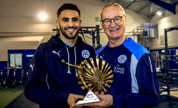 Video: Riyad Mahrez wins BBC African Footballer of the Year 2016