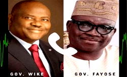 Audio: “Kill everybody you can kill,” Wike allegedly tells Fayose in leaked phone conversation
