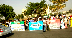 Rivers rerun: Protests rock Abuja over violence, killings