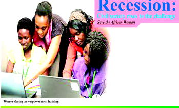 Recession: Civil societies rises to the challenge ‘Save the African woman’