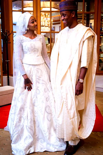 Mrs Buhari thanks friends over Zahra’s wedding