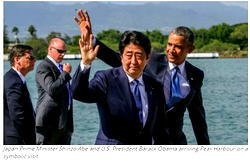 Japan will never wage war again – Abe