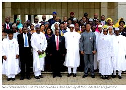 Buhari’s 47 Ambassadors get postings