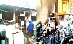Fire guts engineering section of Igbobi Hospital