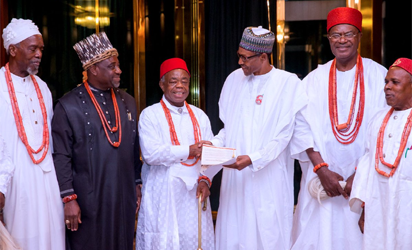 igbo leaders President Buhari’s silent support for the South-East by Garba Shehu