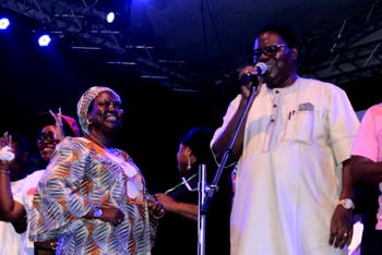 Watch return of Legend Ebenezer Obey @ One Lagos Fiesta