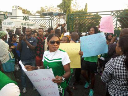 Falcons’ protest: Presidency summons Pinnick, NFF top shots