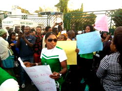 Falcons’ protest: Presidency summons Pinnick, NFF top shots