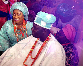 Pomp as Hon. Akinlaja’s son weds