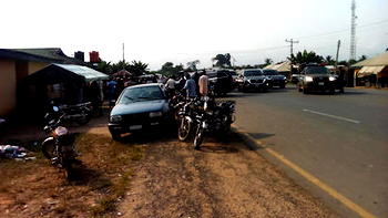 Rivers election: Amaechi arrives polling unit