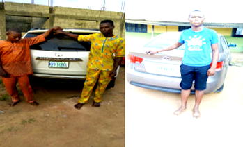 Ogun Police nab 3 suspected car thieves