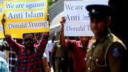 Photos: Protests trail Trump’s inauguration