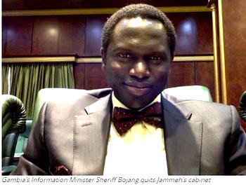 Gambia’s info minister abandons Jammeh, protest his refusal to step down