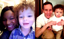 Nigerian woman is world first to give birth to two white babies to beat millions-to-one odds