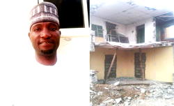 Encomiums as Chairmanship aspirant offers house for demolition to save neighbours’