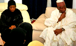 Ex-President Jonathan condoles with Kure’s family