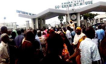 Kwara teachers protest, threaten strike over 4-month salaries arrears