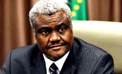 Chadian Moussa Mahamat elected AU Commission’s Chairman