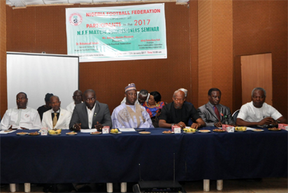 NFF challenges match commissioners on diligence