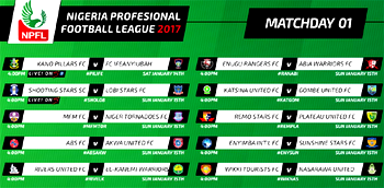NPFL week 1 fixtures