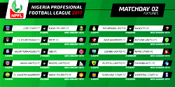 NPFL matchday 2 fixtures