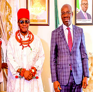 OBA OF BENIN’S HISTORICVISIT TO OBASEKI: How the palace forges partnership with govt house