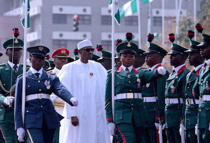 Why President Buhari's security detail were spotted carrying