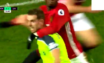 Video: Pogba attacks Henderson as Man-U draws Liverpool in PL clash