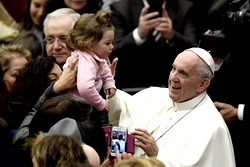 Rebuild hearts as well as homes, pope tells quake victims