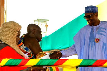 Photos: President Buhari attends Inauguration ceremony of President Nana Akufo-Addo