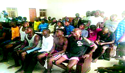 Rivers police arraign 45 Pro-Biafran agitators for treason