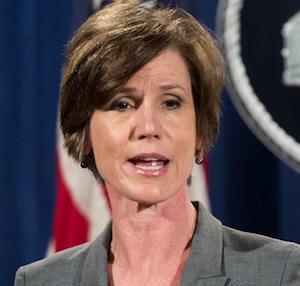 Trump fires acting Attorney-General for refusing to enforce travel ban