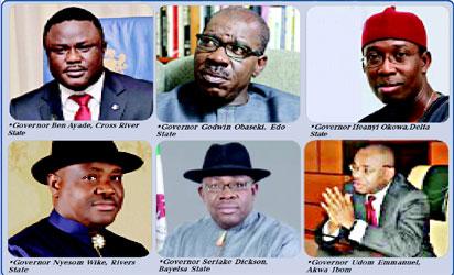 South South govs1 ARMS: N-Delta govs meet security chiefs, Wednesday